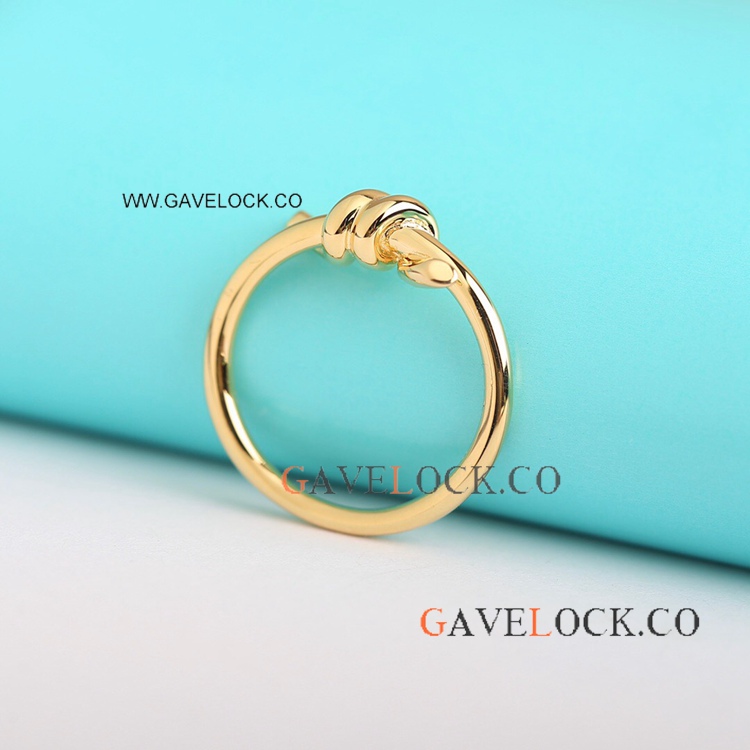 Copy T I F F I N Y knot Ring Gold Ring